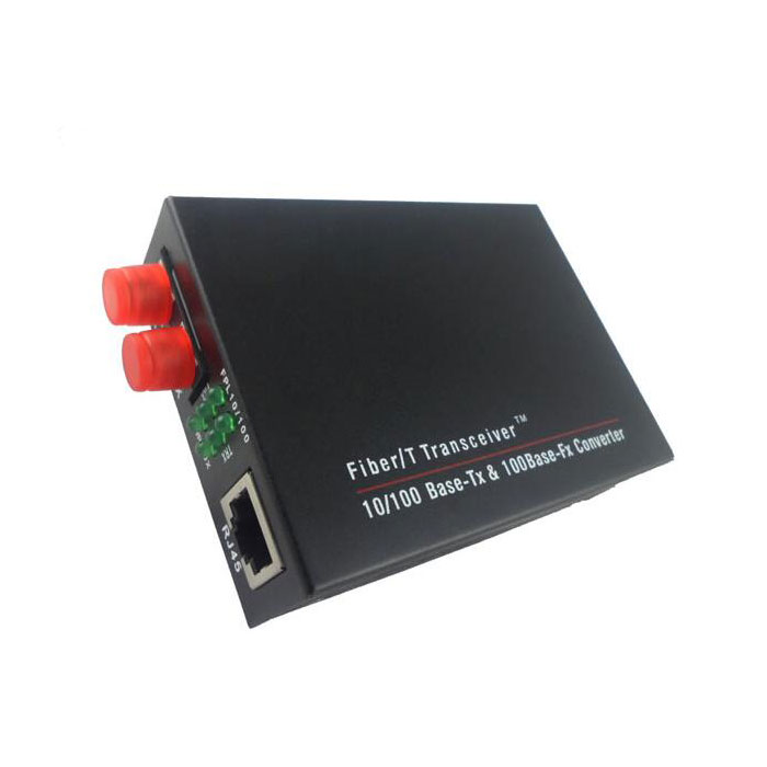 100M Dual Fiber Media Converter 10/100M Adaptive Unidirectional Transceiver